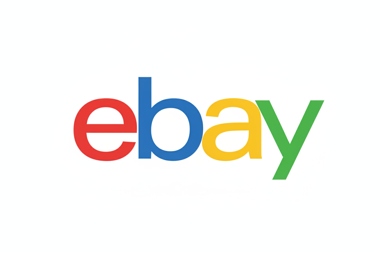 erstelle ein ebay logo (nicht 3d)