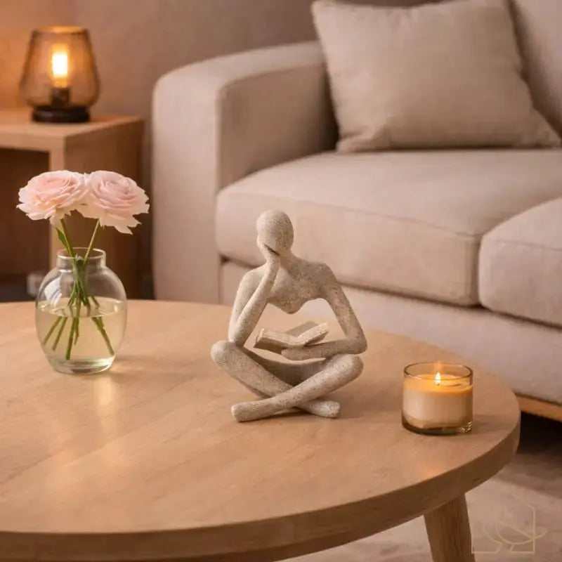 Dekorative Figur der Ruhe - zeitlose Wohnfigur für entspannte Räume - Heimecke.eu