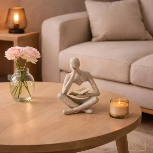 Dekorative Figur der Ruhe - zeitlose Wohnfigur für entspannte Räume - Heimecke.eu